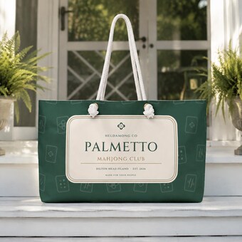 Mahjong Weekender Bag
