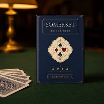 Personalized Bridge Playing Cards