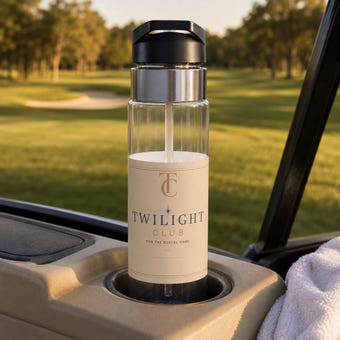 Personalized Golf League Water Bottle