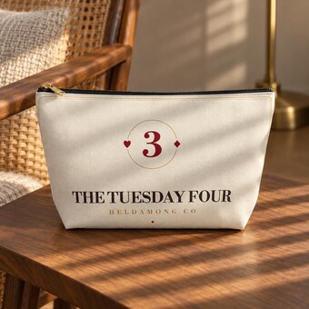 Personalized Canasta Pouch