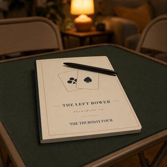 Personalized Euchre Score Journal