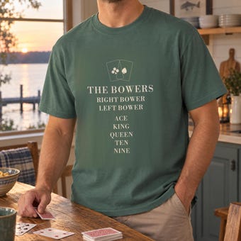 Euchre Card Game Shirt