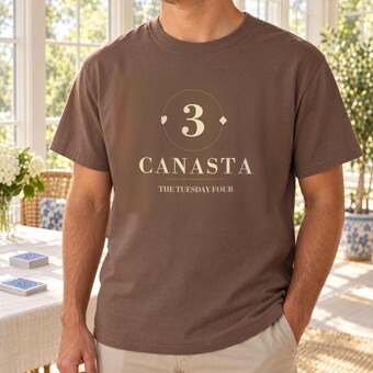 Personalized Canasta Club Shirt