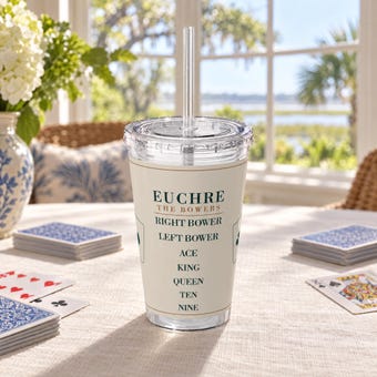Euchre Trump Ranking Tumbler