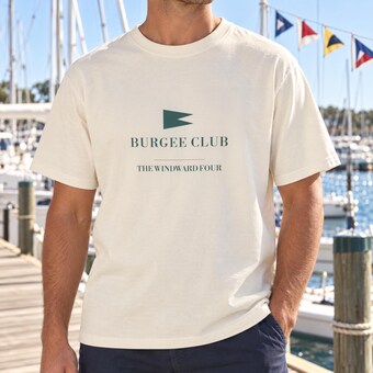 Personalized Sailing Club Tee