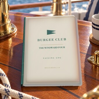 Personalized Sailing Log Book