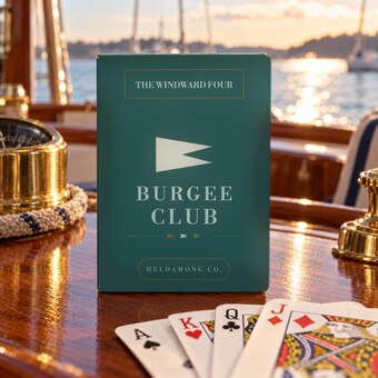 Personalized Sailing Playing Cards