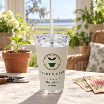 Personalized Garden Club Tumbler