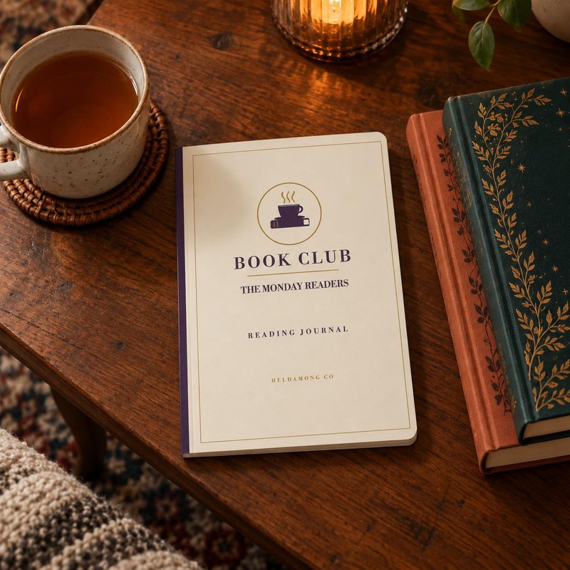 Personalized Book Club Journal