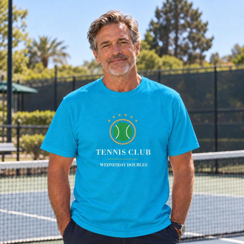 Personalized Tennis Club Shirt