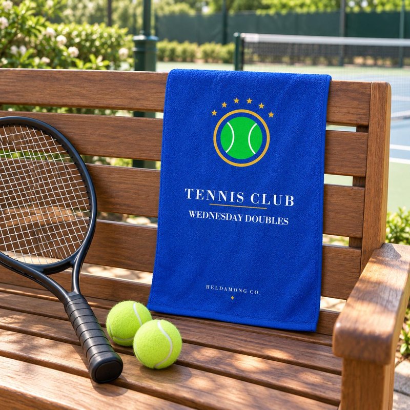 Personalized Tennis Towel