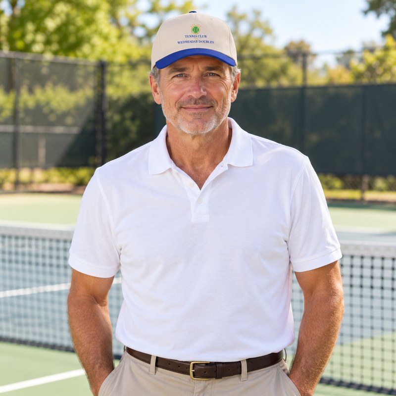 Personalized Tennis Cap